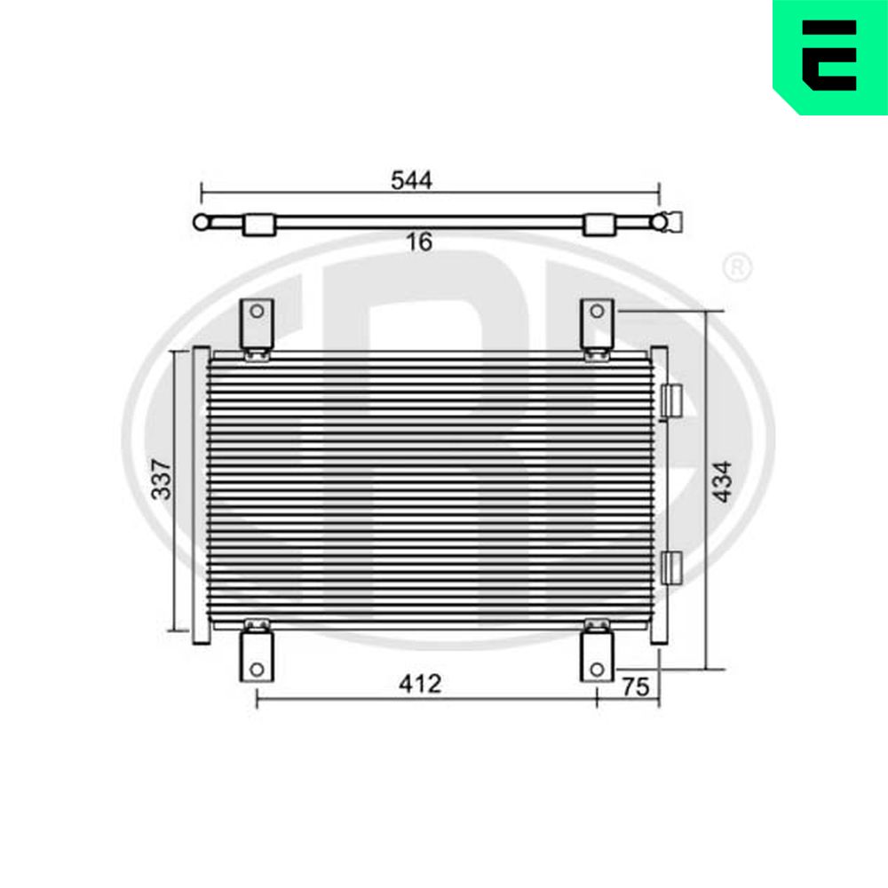 Condensatore, Climatizzatore - 667084 ERA