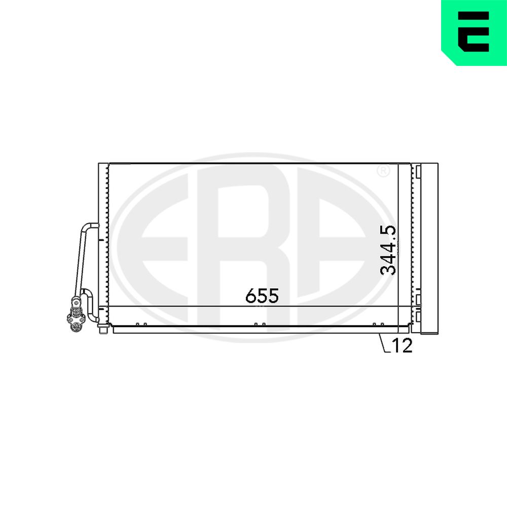 Condensatore, Climatizzatore - 667090 ERA
