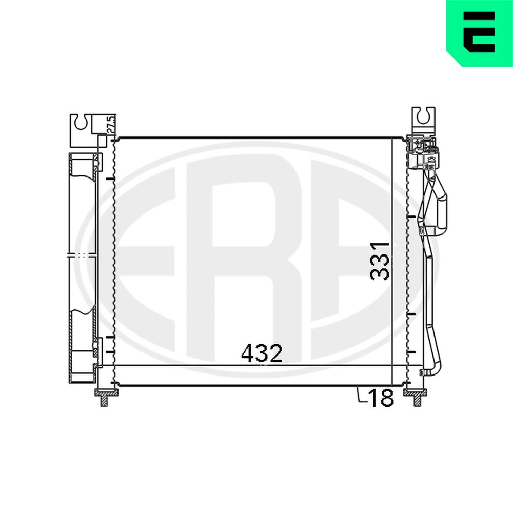 Condensatore, Climatizzatore - 667119 ERA