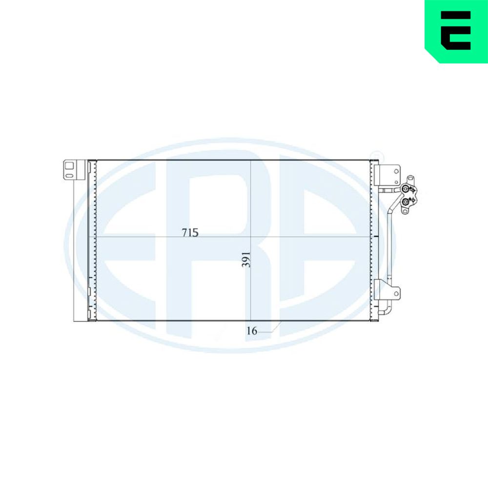 Condensatore, Climatizzatore - 667180 ERA