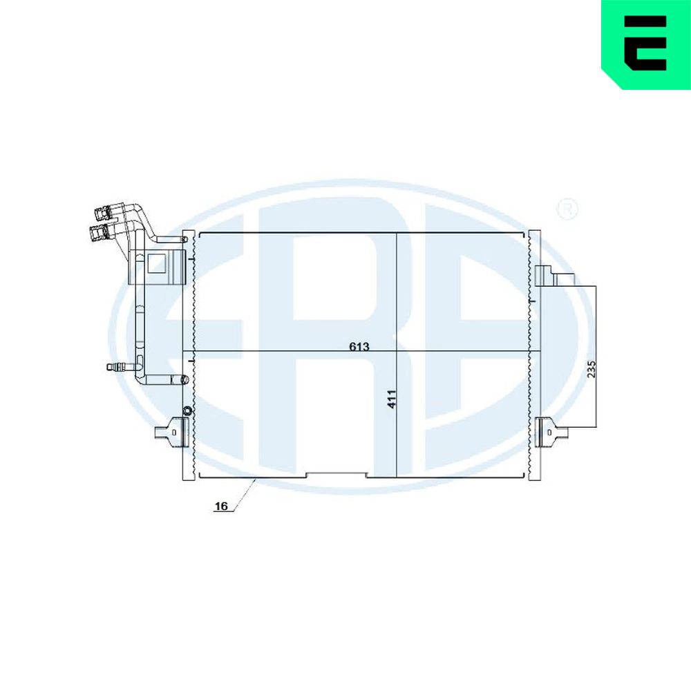 Condensatore, Climatizzatore - 667216 ERA