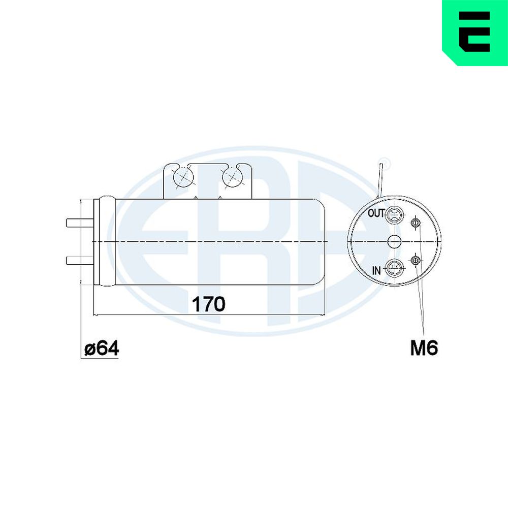 Dryer, air conditioning - 668001 ERA