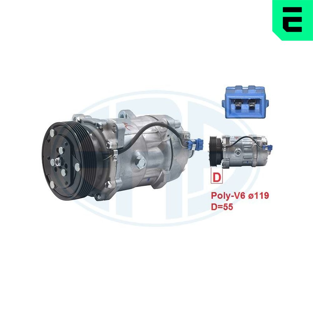 Compressor, air conditioning - 670005 ERA