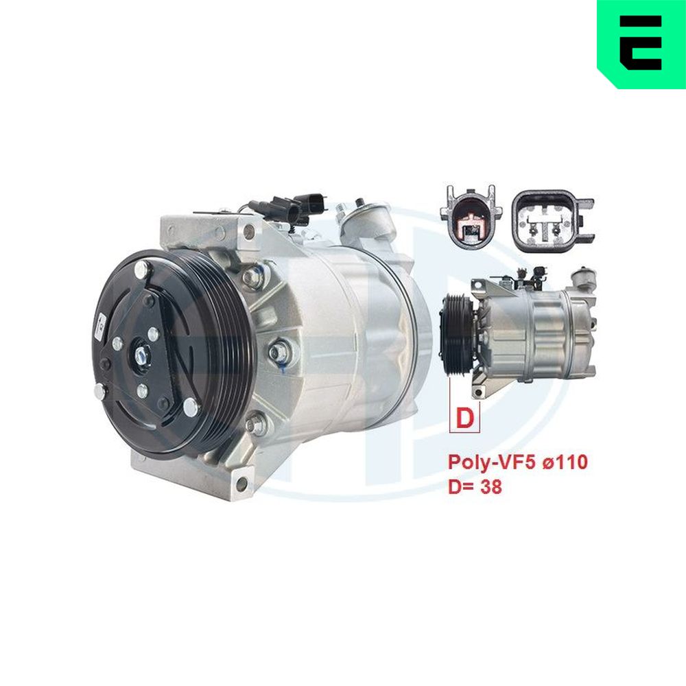 Compressor, air conditioning - 670090 ERA
