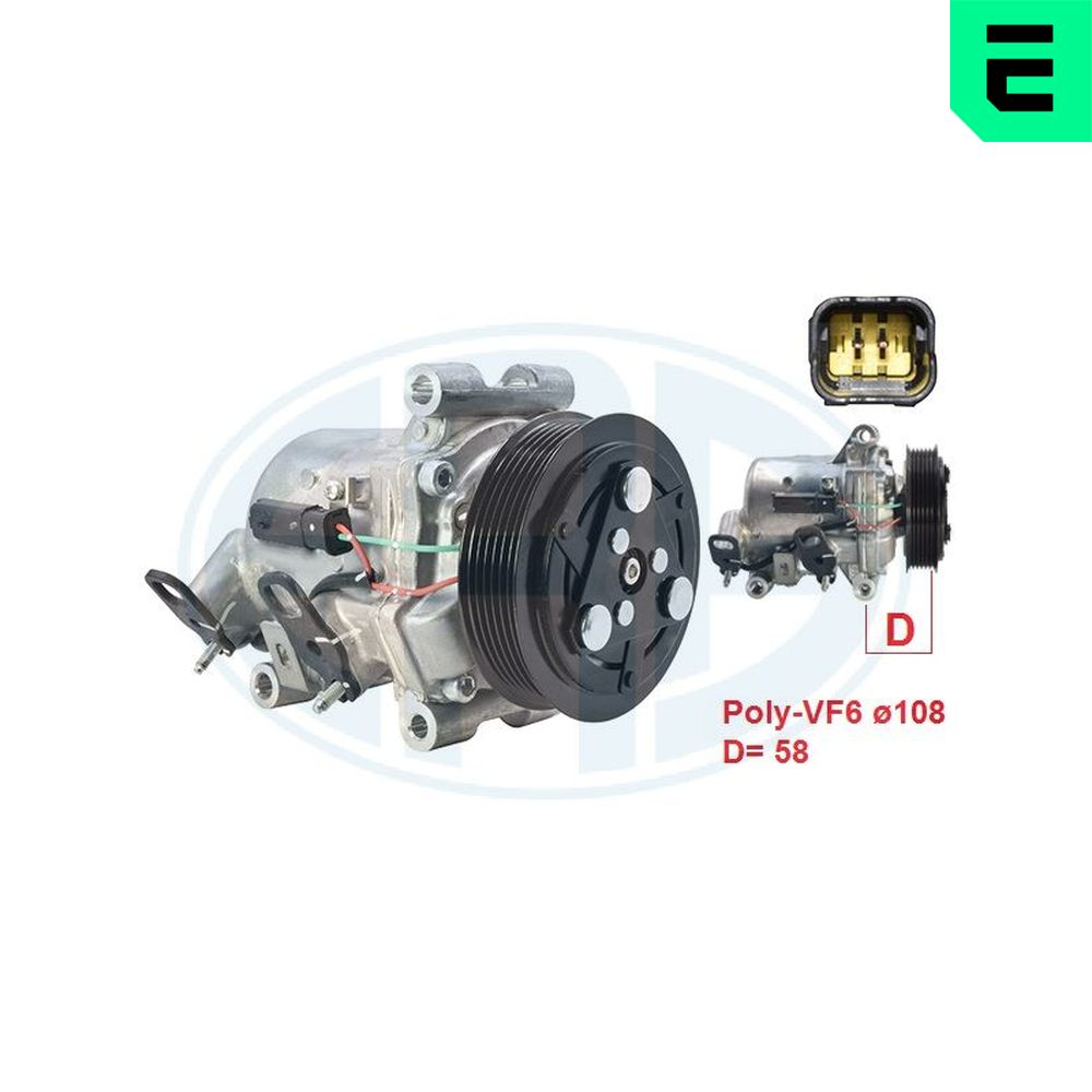 Compressore, Climatizzatore - 670108 ERA