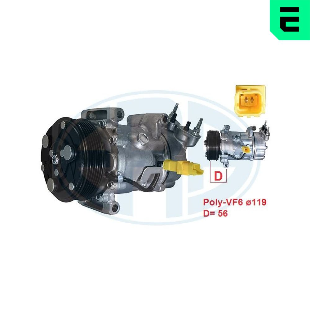 Compressor, air conditioning - 670126 ERA