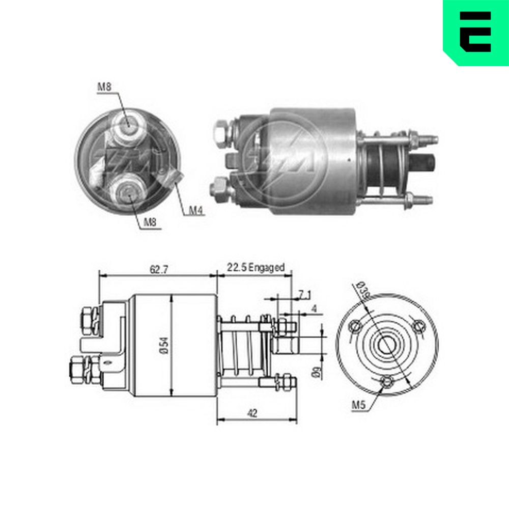 Magnetschalter, Starter - ZM5395 ERA