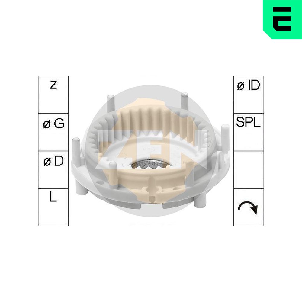 Kit riparazione, Rotismo planetario-Starter - ZN12693 ERA