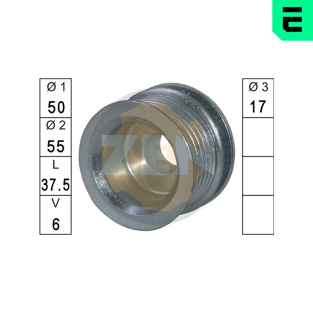 Pulley, alternator - ZN5352 ERA