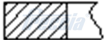 Piston Ring Kit - FR10-354000 FRECCIA