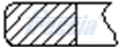 Piston Ring Kit - FR10-206500 FRECCIA