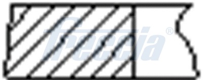 Piston Ring Kit - FR10-200800 FRECCIA
