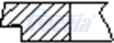 Piston Ring Kit - FR10-376300 FRECCIA