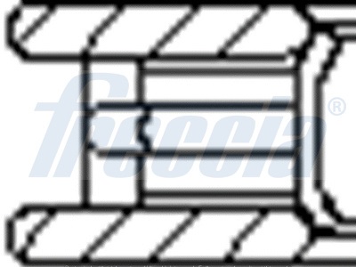 Piston Ring Kit - FR10-507500 FRECCIA