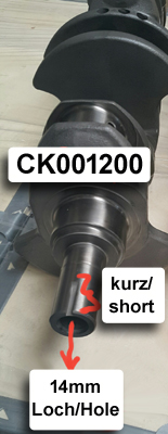 Kurbelwelle - CK001200 IPSA