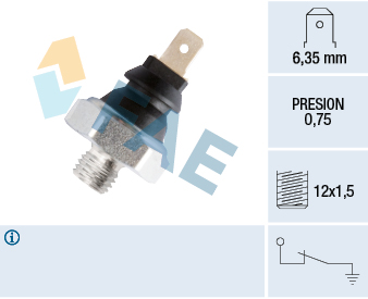 Oil Pressure Switch - 11400 FAE