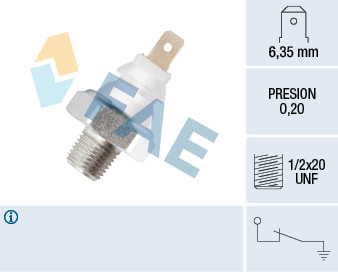 Interruttore a pressione olio - 11700 FAE