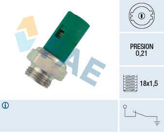 Oil Pressure Switch - 12490 FAE