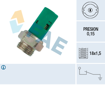 Interruttore a pressione olio - 12520 FAE
