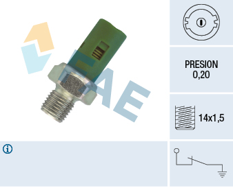 Oil Pressure Switch - 12630 FAE