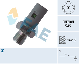 Interruttore a pressione olio - 12635 FAE