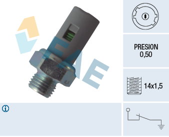 Oil Pressure Switch - 12636 FAE