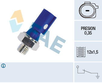 Oil Pressure Switch - 12841 FAE