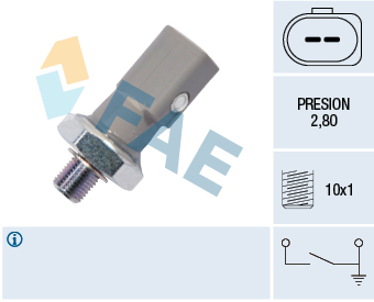 Interruttore a pressione olio - 12855 FAE