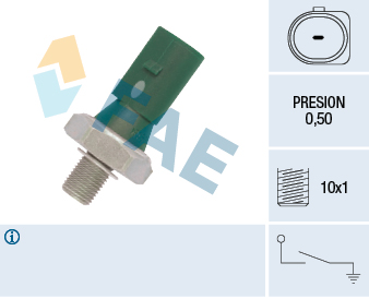 Interruttore a pressione olio - 12881 FAE