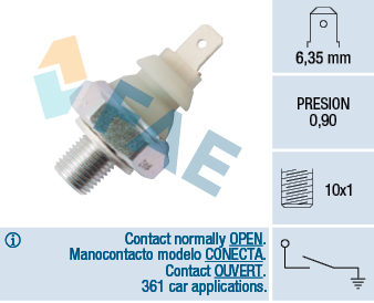 Oil Pressure Switch - 12930 FAE