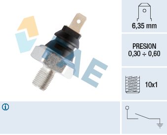 Interruttore a pressione olio - 12970 FAE