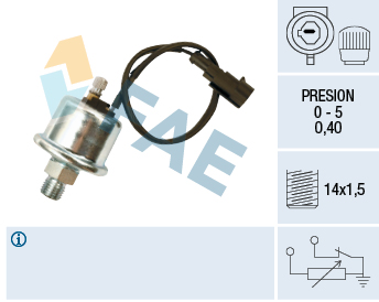 Sensore, Pressione olio - 14010 FAE
