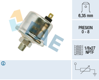 Sender Unit, oil pressure - 14021 FAE