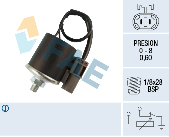 Sender Unit, oil pressure - 14130 FAE