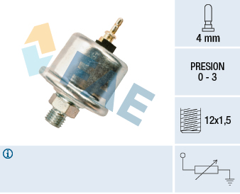 Sender Unit, oil pressure - 14730 FAE