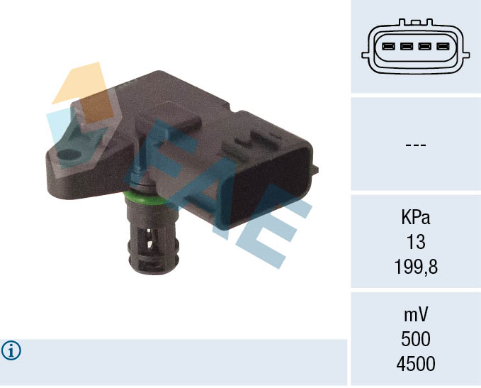Sensor, intake manifold pressure - 15144 FAE
