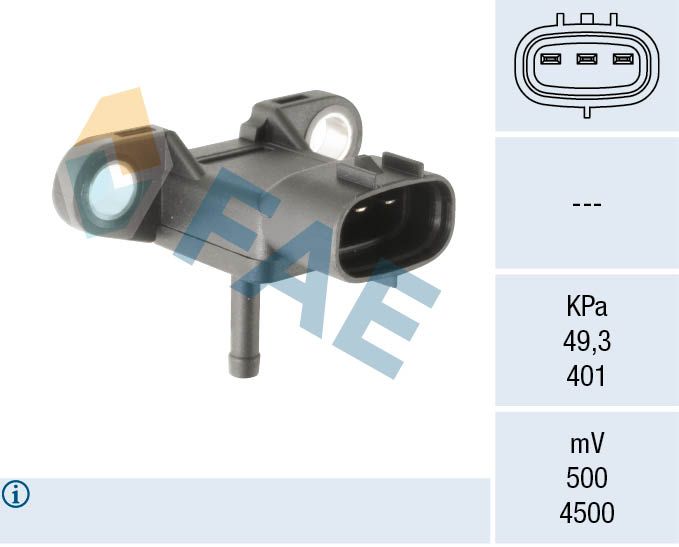 Sensor, intake manifold pressure - 15156 FAE