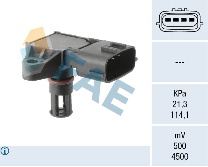 Sensor, intake manifold pressure - 15193 FAE