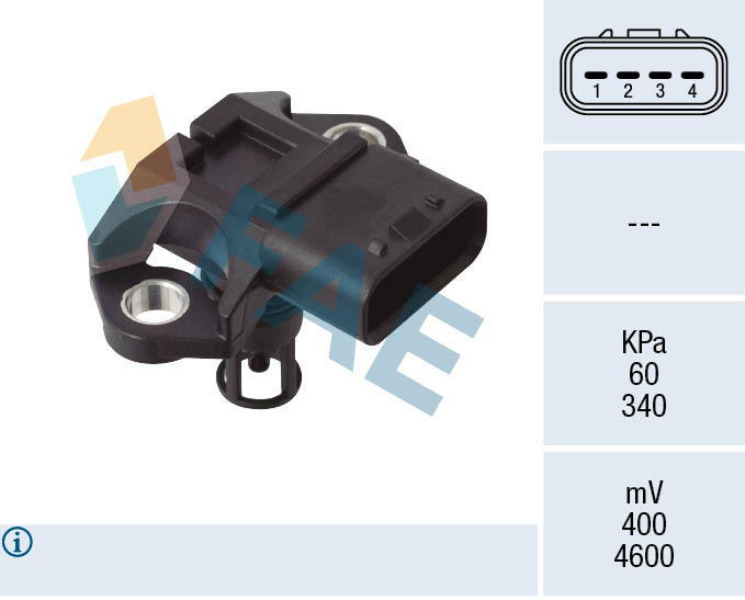 Sensor, intake manifold pressure - 15206 FAE