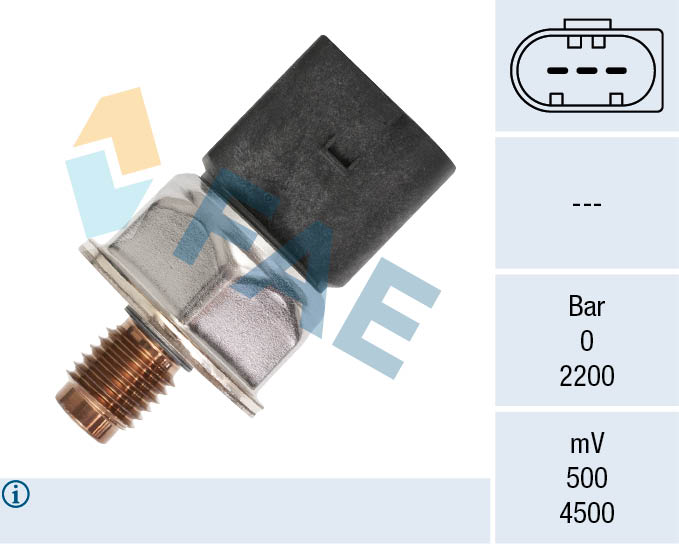 Sensor, fuel pressure - 15605 FAE