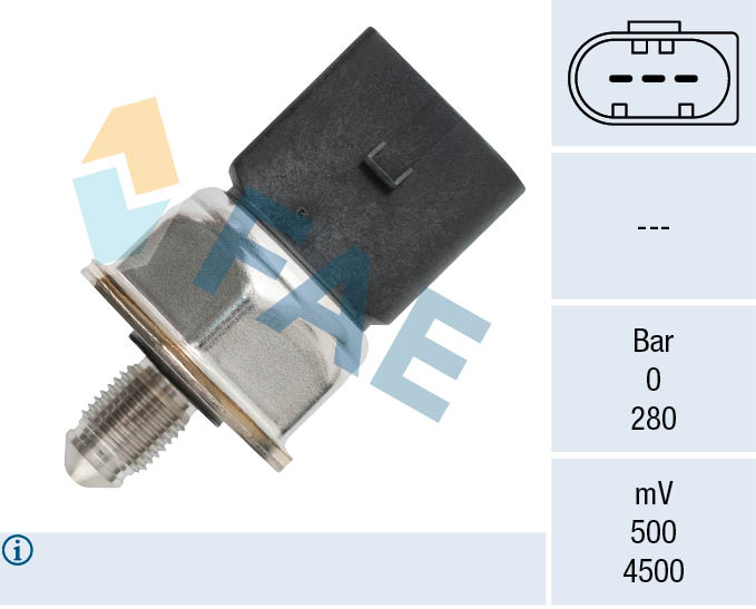 Sensor, fuel pressure - 15609 FAE