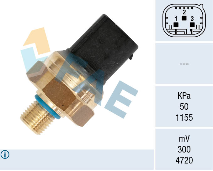 Sensor, fuel pressure - 15614 FAE