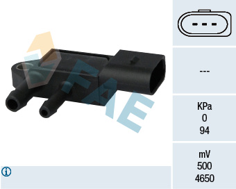 Sensor, exhaust pressure - 16103 FAE