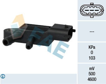 Sensor, exhaust pressure - 16107 FAE