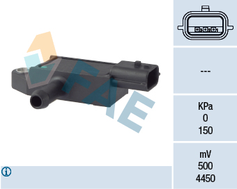 Sensor, exhaust pressure - 16113 FAE