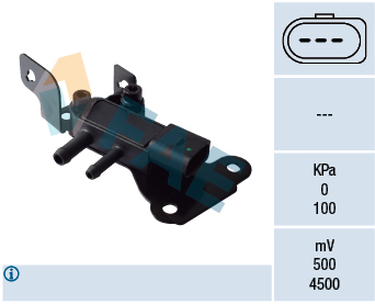 Sensor, exhaust pressure - 16114 FAE