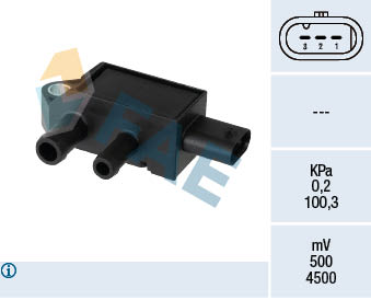 Sensore, Pressione gas scarico - 16147 FAE