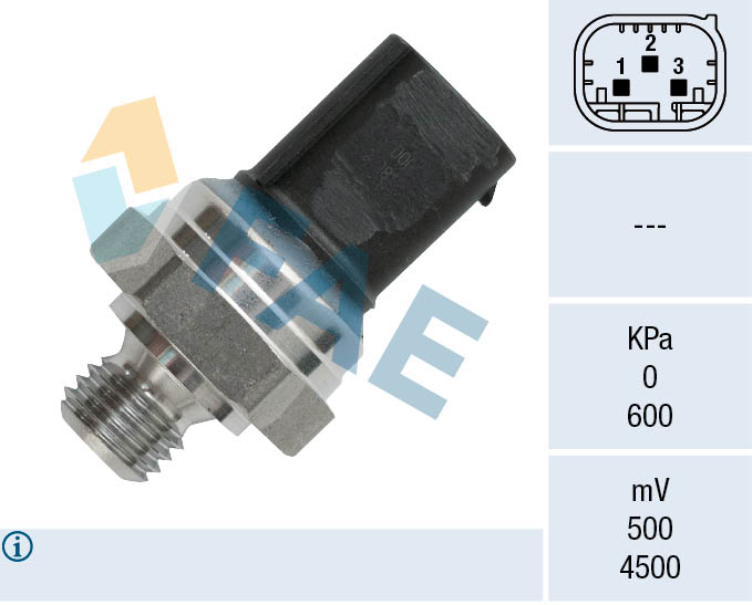 Sensor, exhaust pressure - 16155 FAE