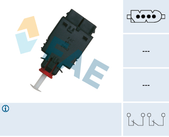Interruttore luce freno - 24530 FAE