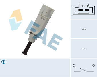 Switch, clutch control (cruise control) - 24771 FAE